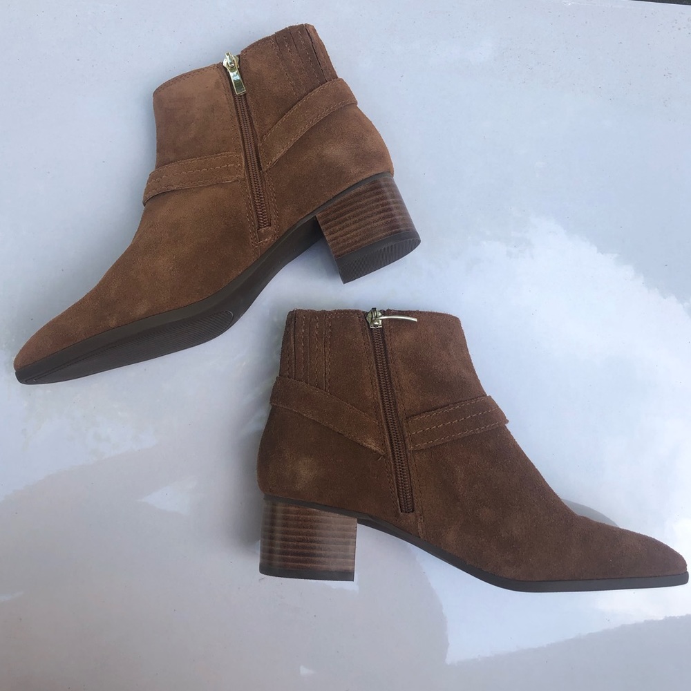 Essex Lane Jacey Leather Booties